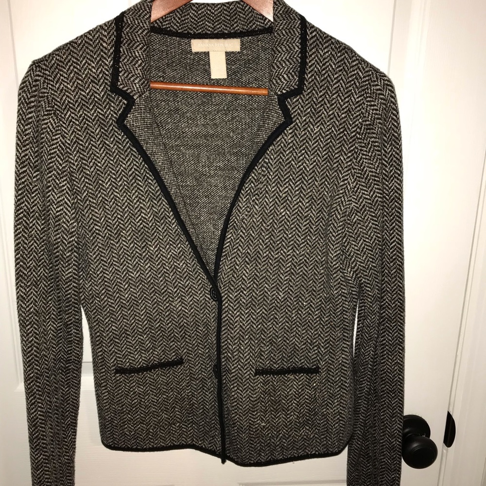 Banana Republic Sweater Wool Blazer (medium)